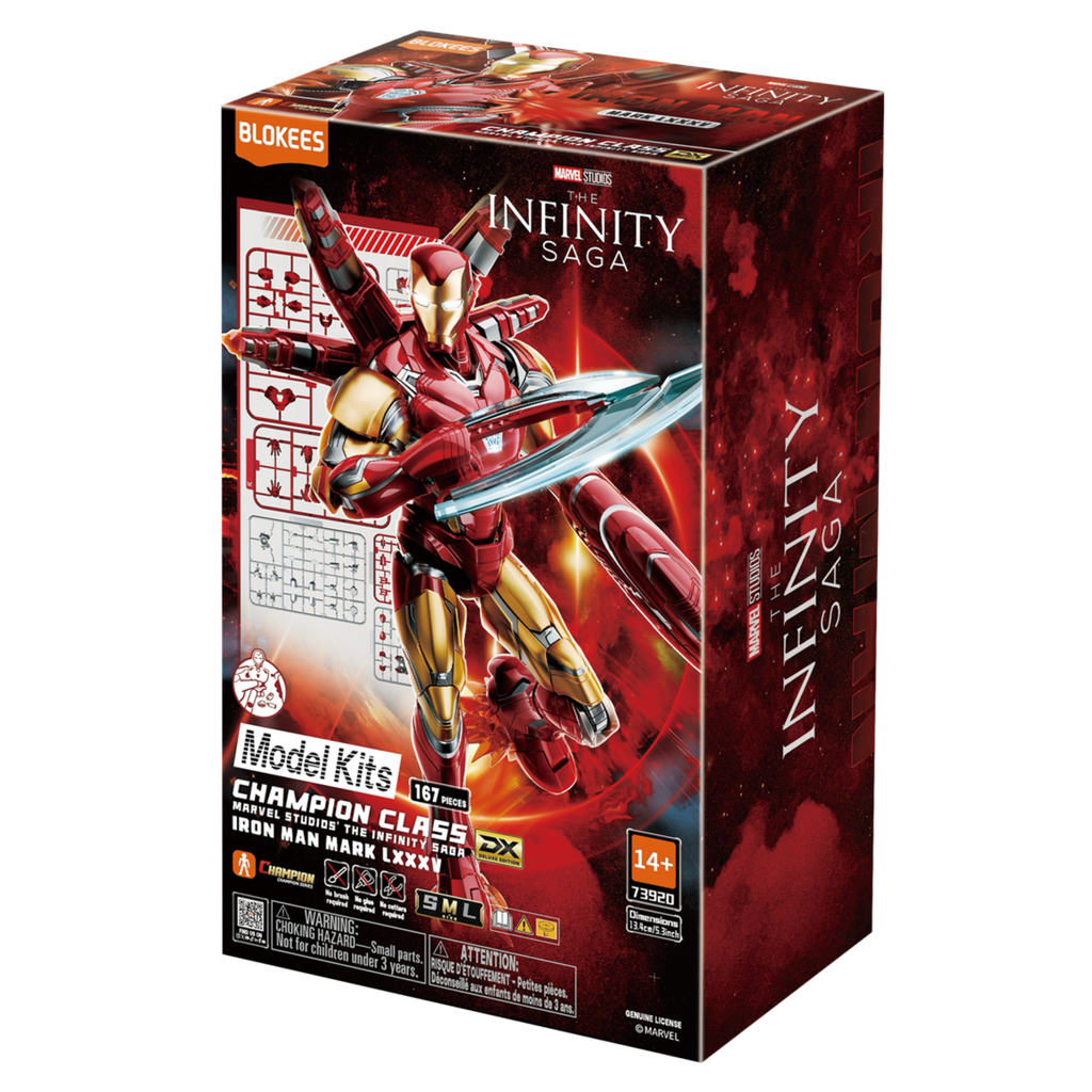 Blokees Marvel Infinity Saga Champion Class 01 EX Edition Iron Man MK85