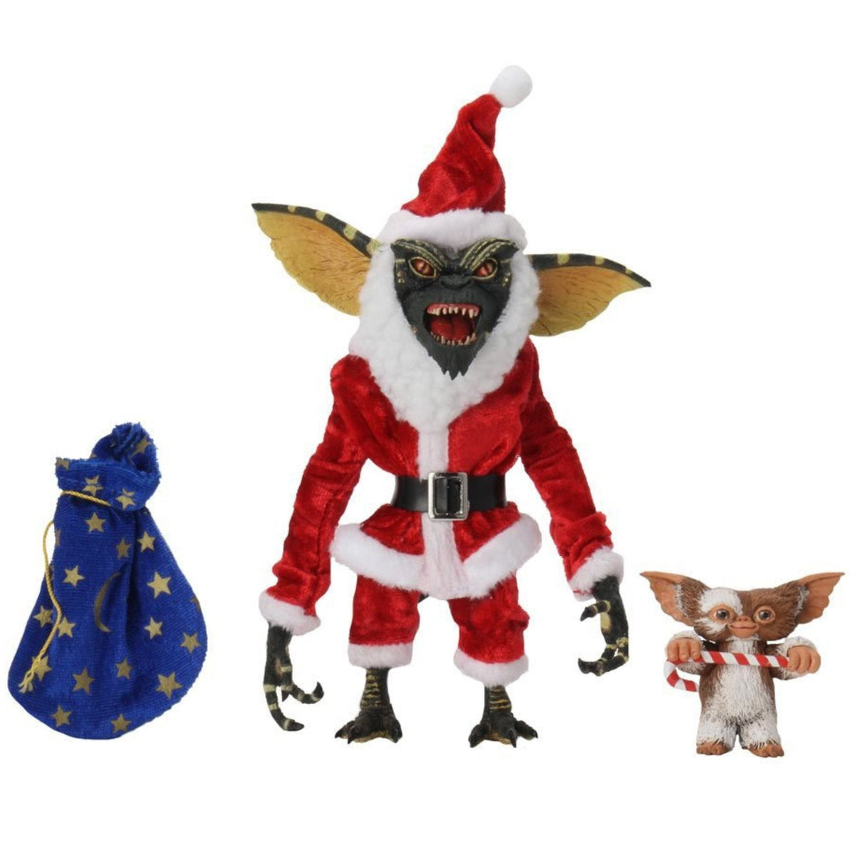 NECA Gremlins Santa Stripe & Gizmo 2-Pack