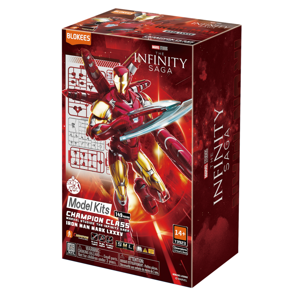 Blokees Marvel Infinity Saga Champion Class 01 Iron Man MK85