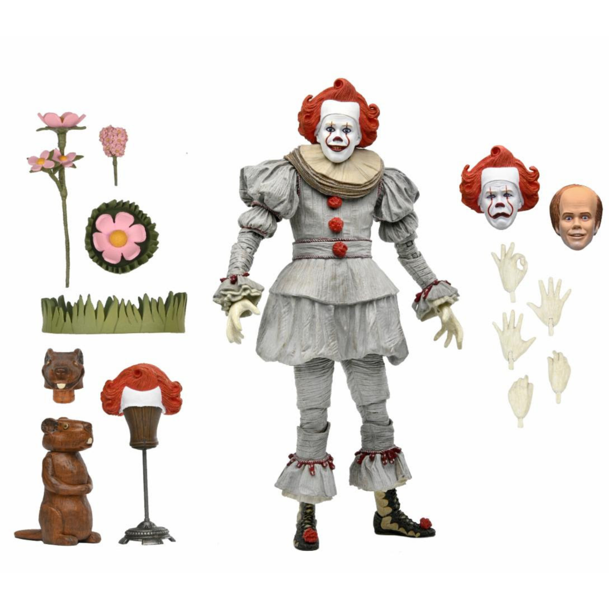 NECA IT: Welcome to Derry Ultimate Bob Gray as Pennywise