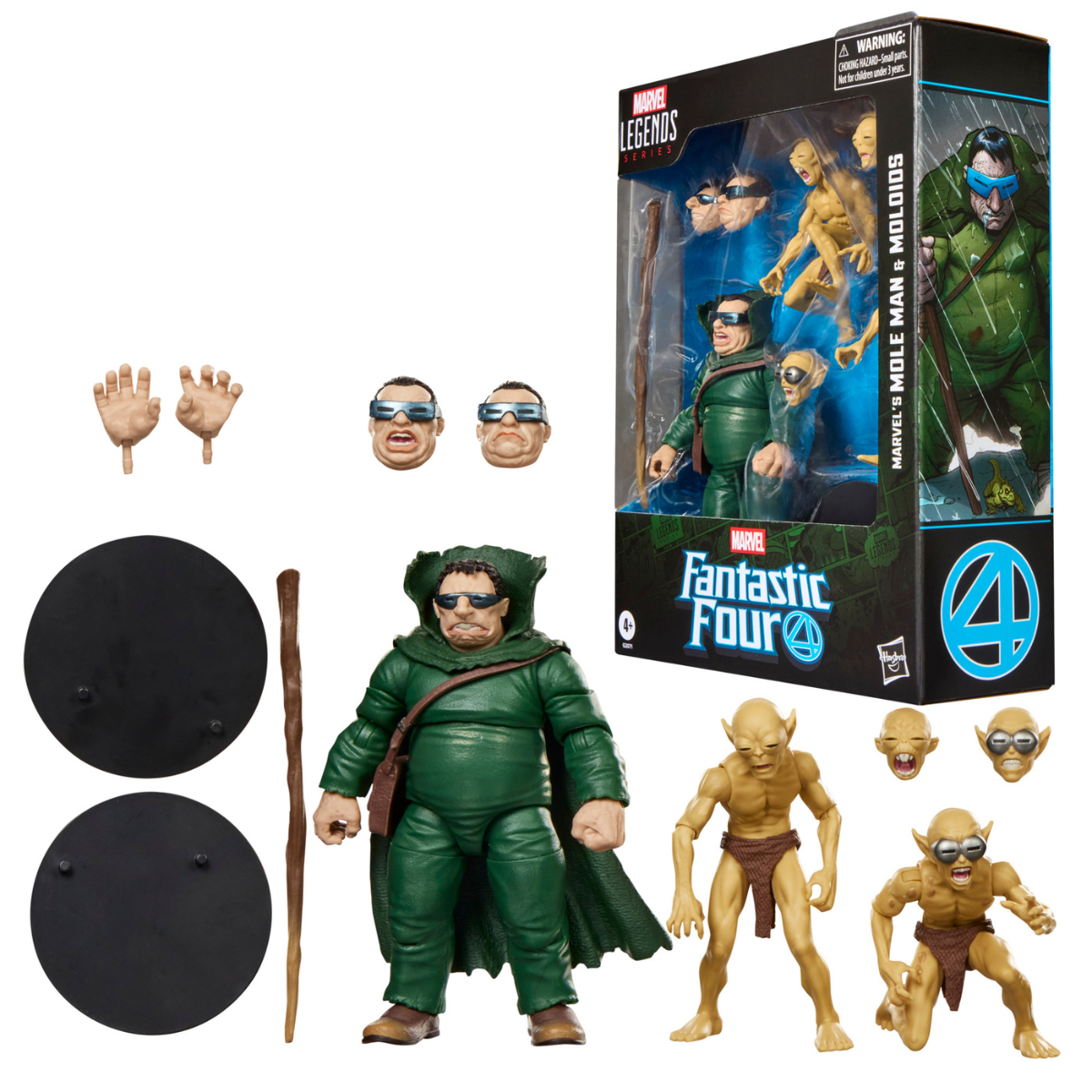 Marvel Legends Series Moleman & Moleoids
