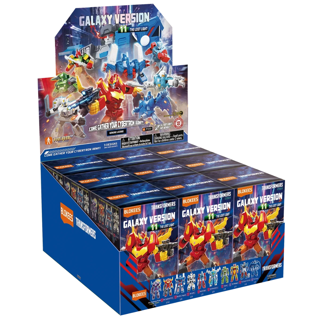 Blokees Transformers Galaxy 11: The Lost Light (Box Of 9 Individually Boxed)