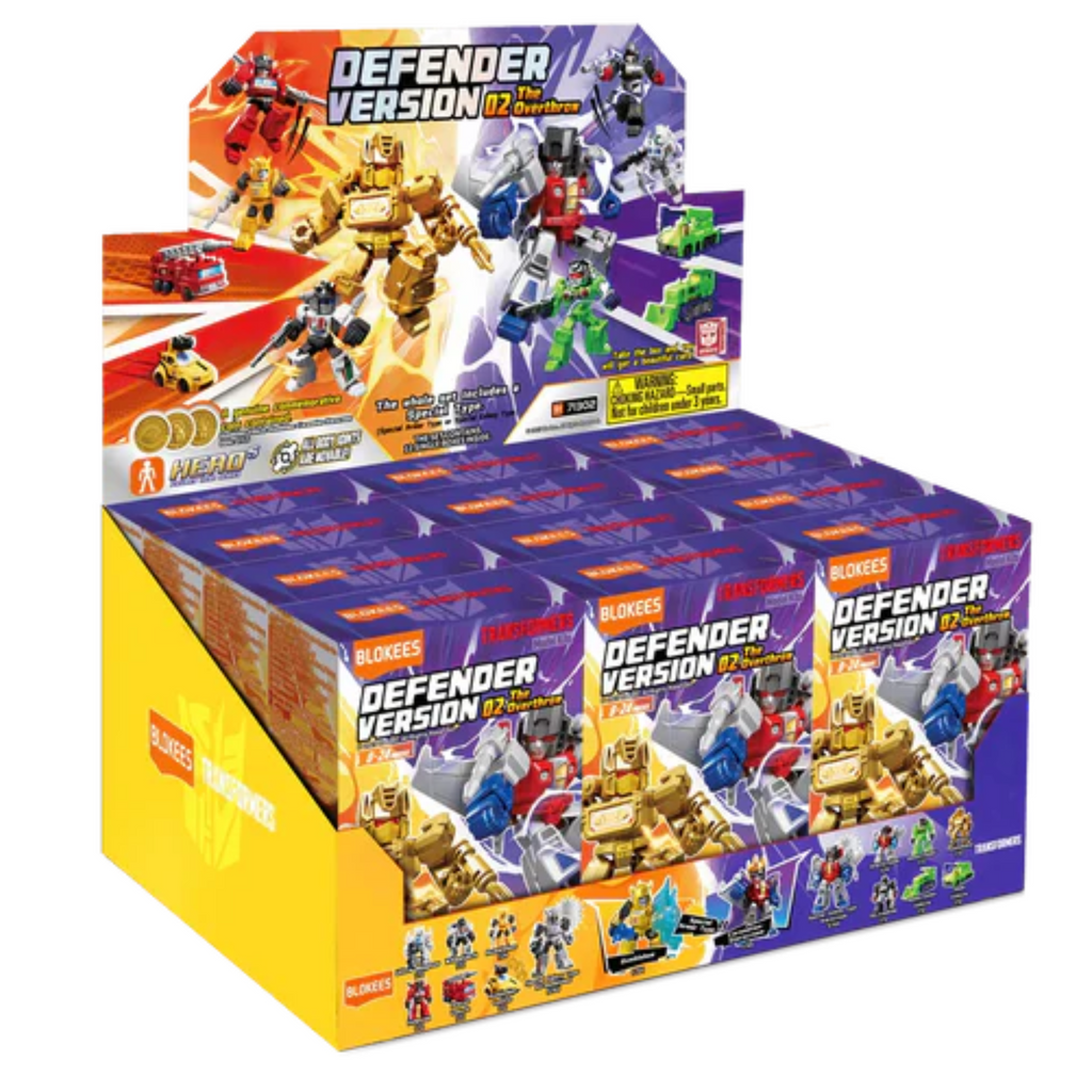 Blokees Transformers Defender 02: The Overflow (Box of 12 Individually Boxed)