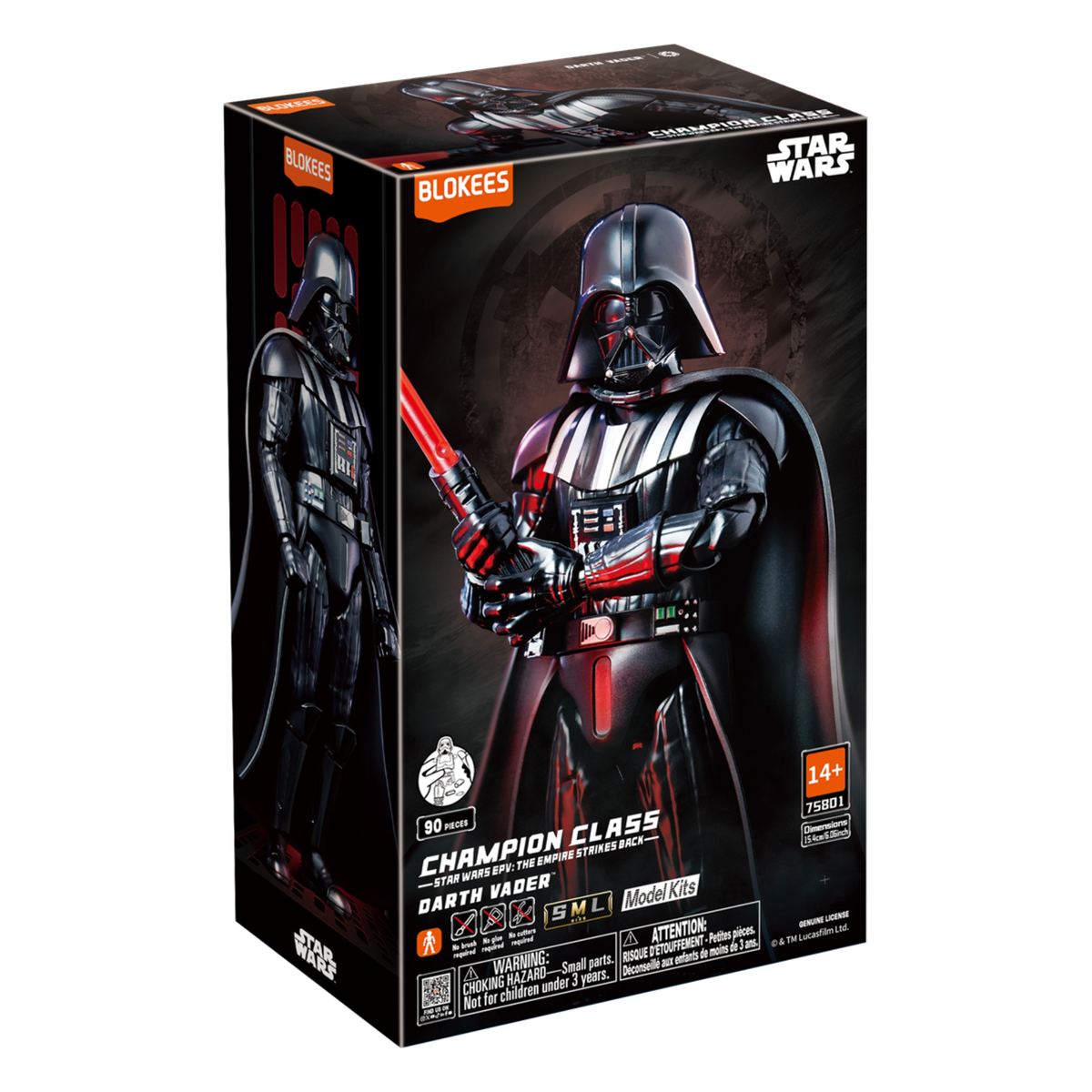 Blokees Star Wars Champion Class CC01 Darth Vader (Empire Strike Back)