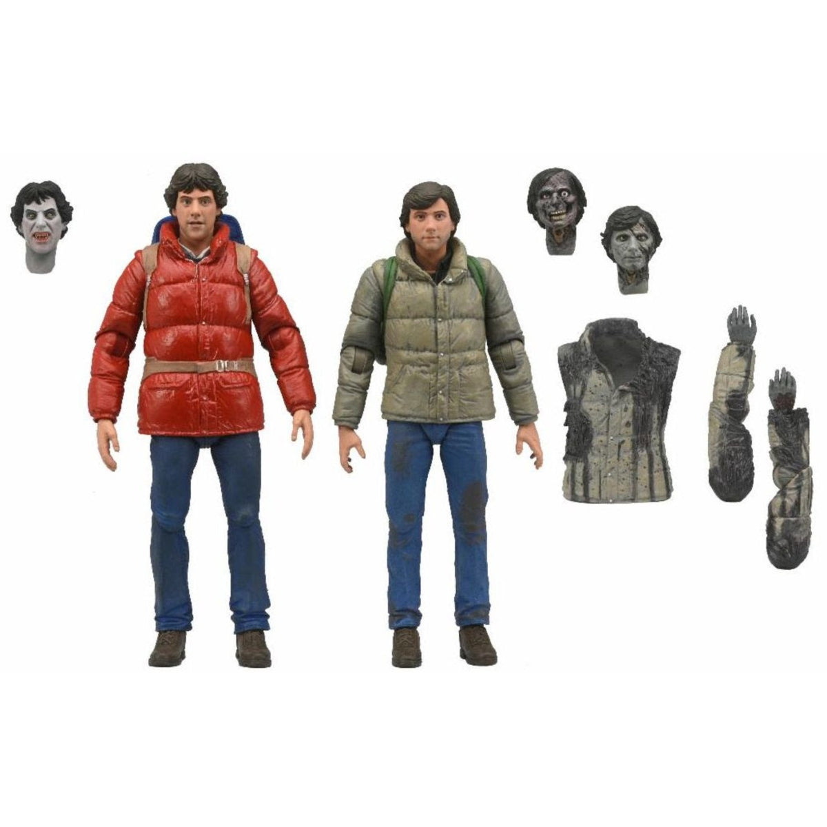 NECA An American Werewolf in London Jack and David 2 Pack