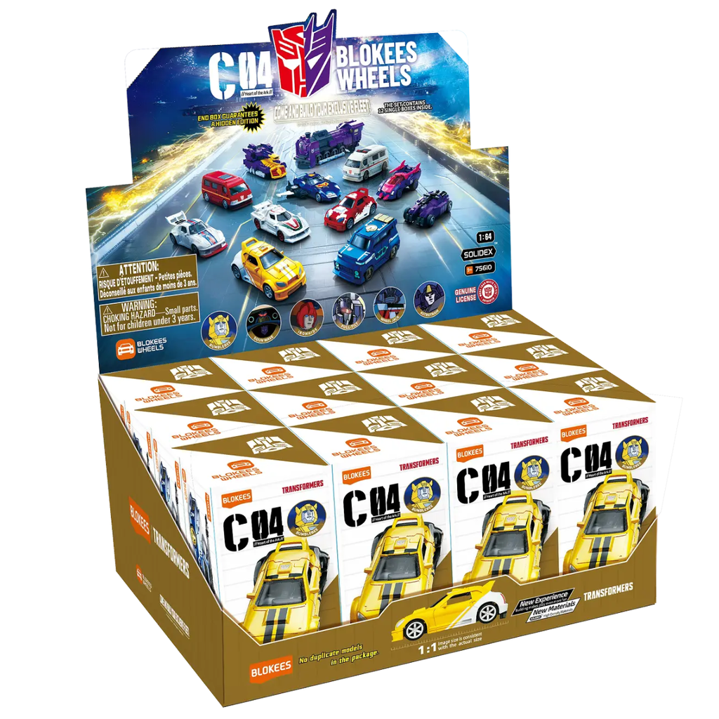Blokees Wheels C4: Heart of the Ark (Box of 12 Individually Boxed)