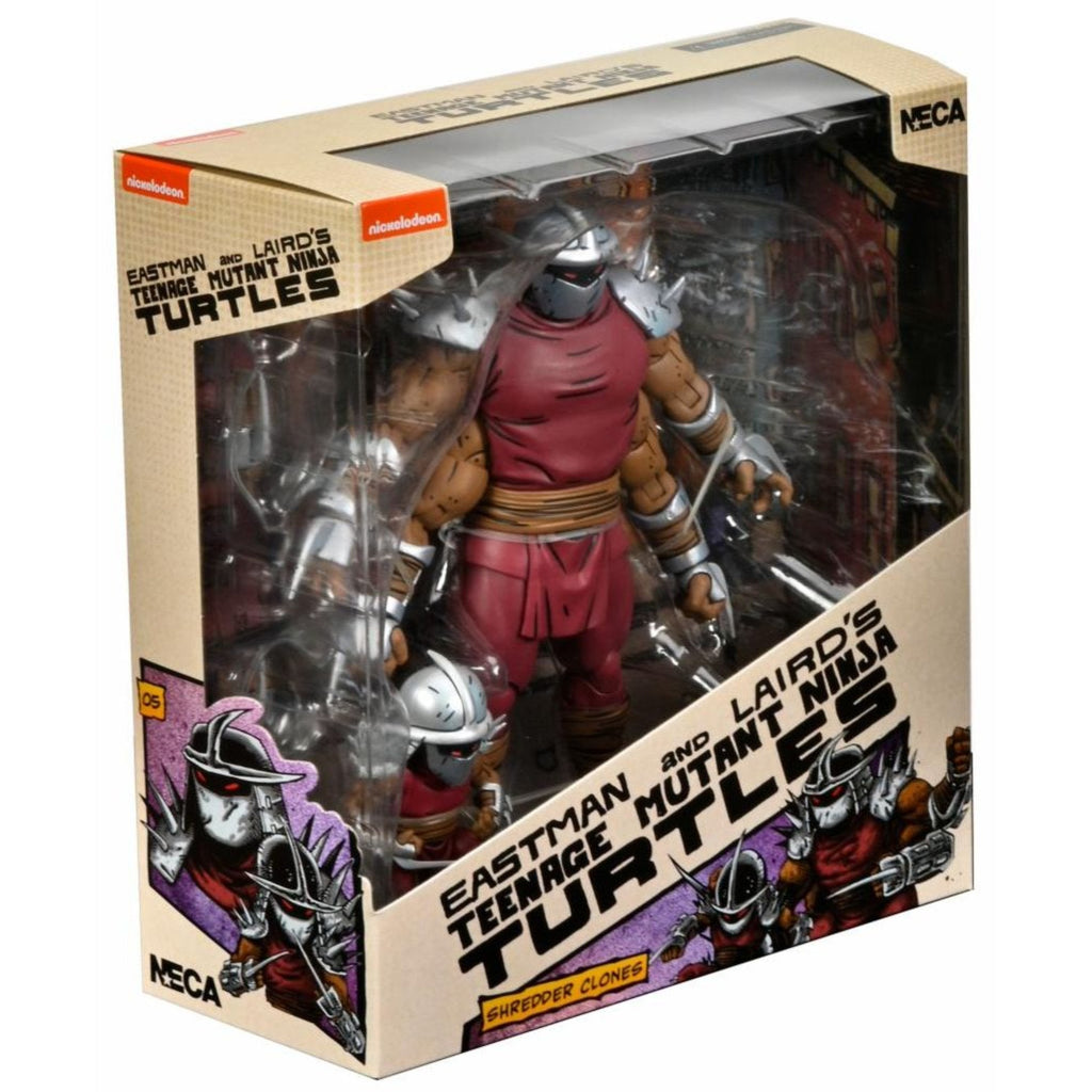 NECA Teenage Mutant Ninja Turtles Mirage Ultimate Deluxe Shredder Clone & Mini Shredder
