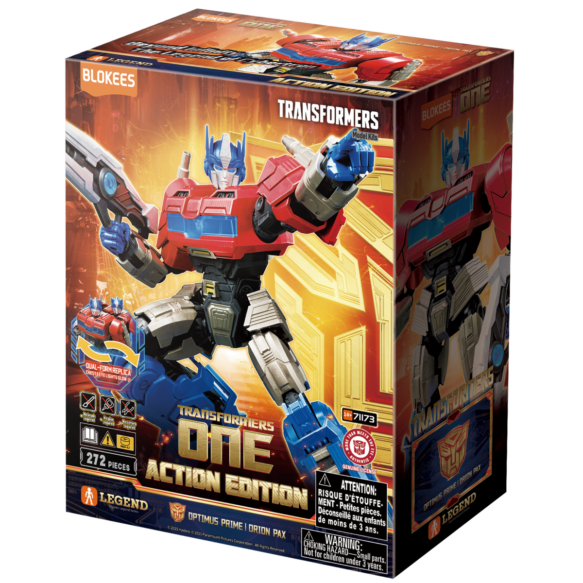 Blokees Transformers Action Edition 04: Transformers ONE Optimus Prime