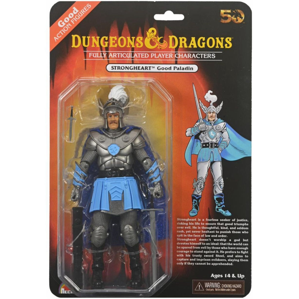 NECA Dungeons & Dragons 50th Anniversary Retro Strongheart