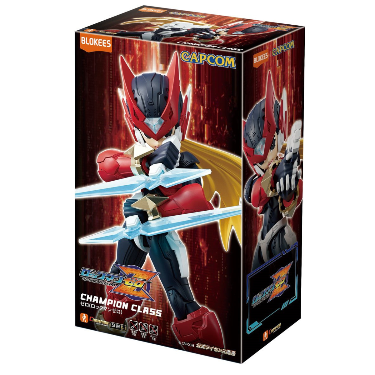 Blokees Mega Man C01 Zero (Mega Man Zero)