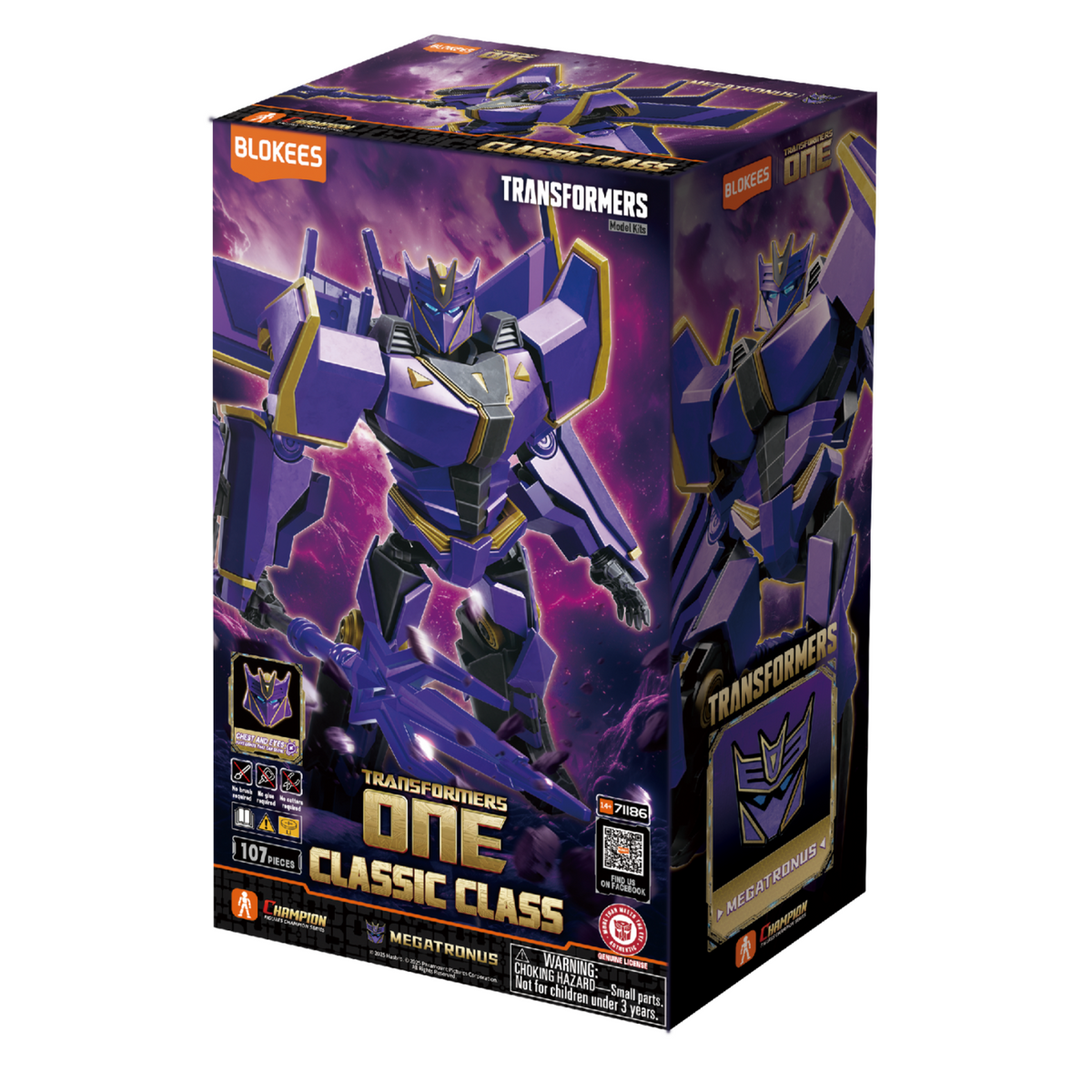 Blokees Transformers Classic Class 20 Megatronus Prime