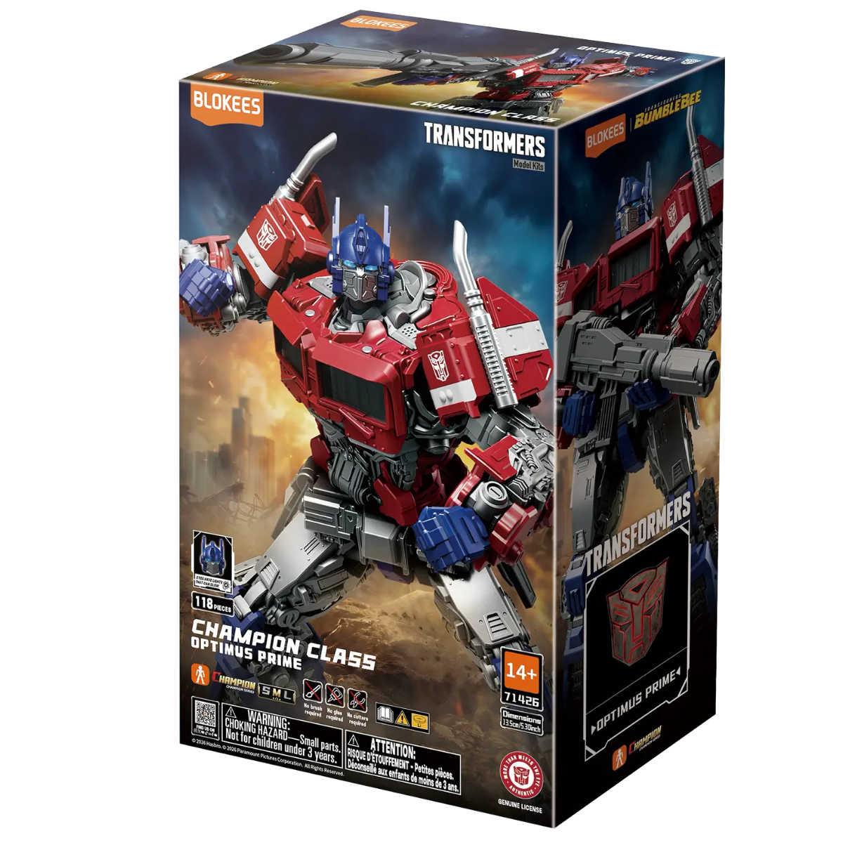 Blokees Transformers Champion Class 26 Optimus Prime