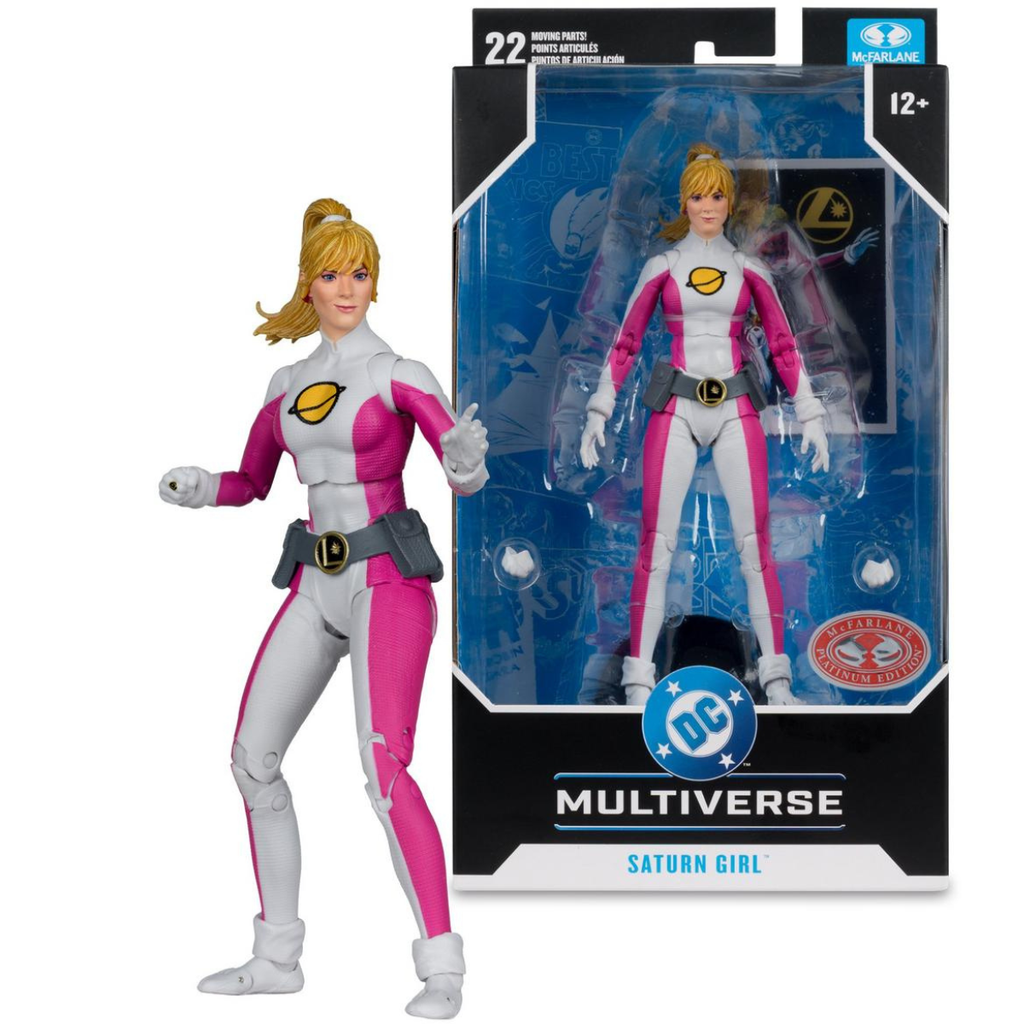 DC Multiverse Red Platinum Saturn Girl
