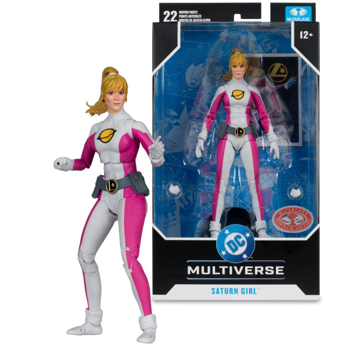 DC Multiverse Red Platinum Saturn Girl