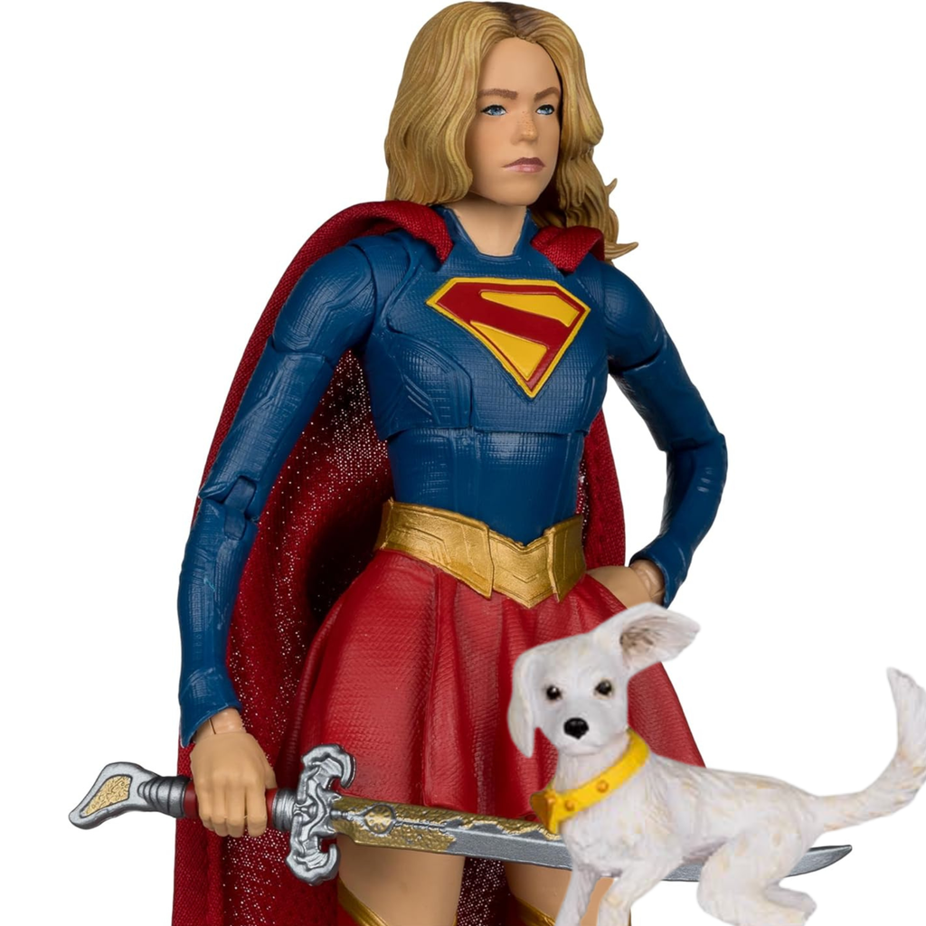 DC Multiverse Deluxe Theatrical Supergirl & Baby Krypto (Supergirl 2026 Movie)