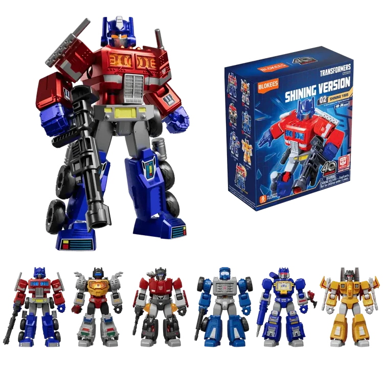 Blokees Transformers Shining Version 02 Shining 1985 (Box of 6 Individually Boxed)