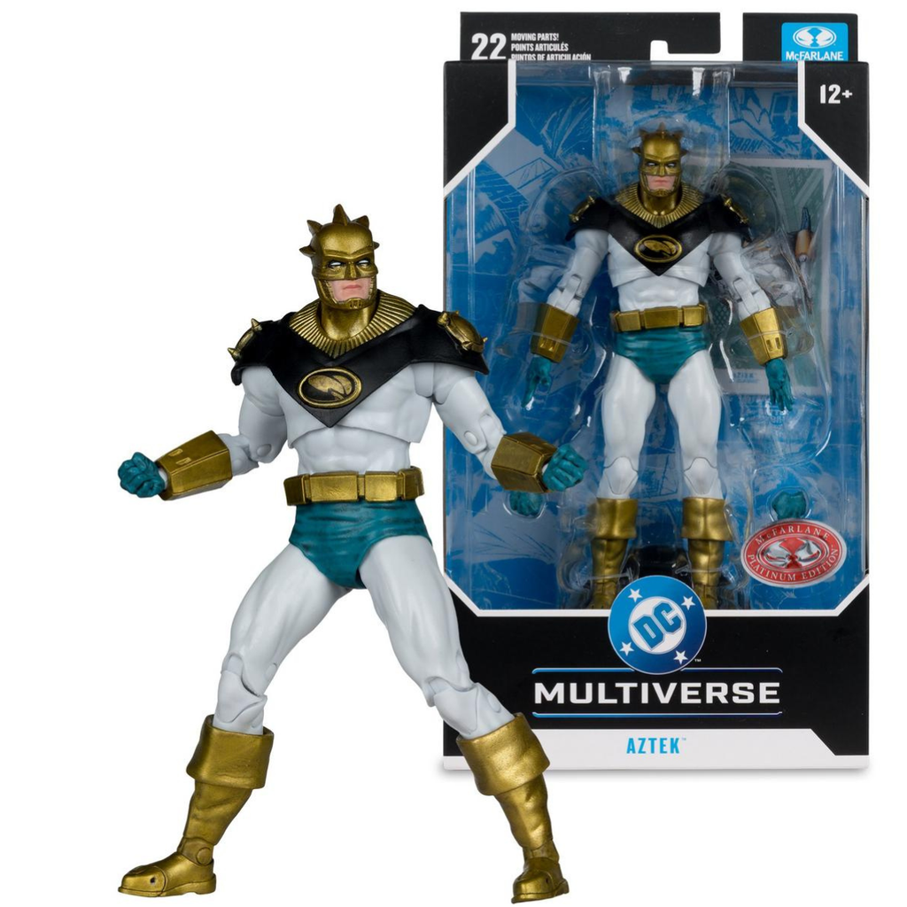 DC Multiverse Red Platinum Aztek (DC Classics)