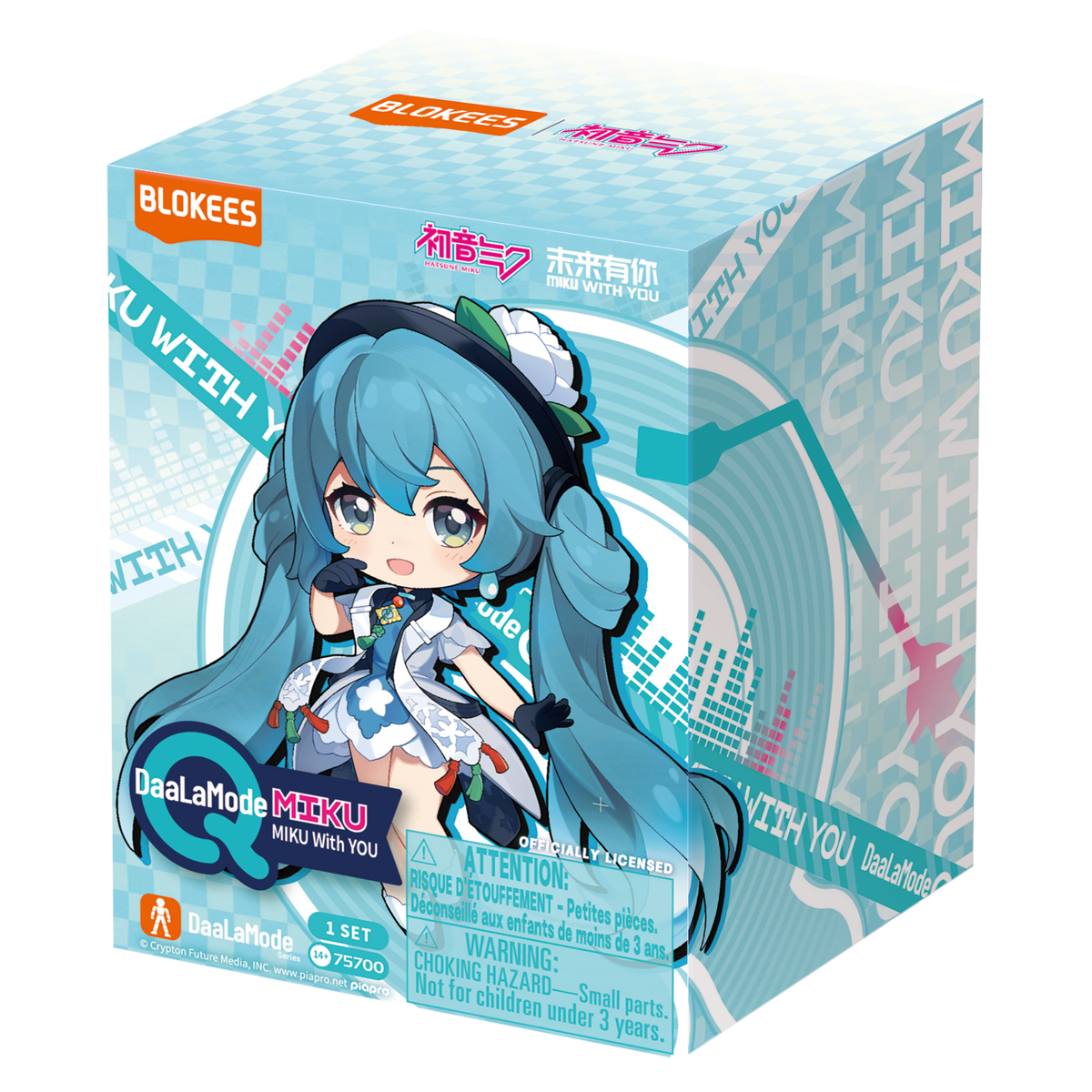 Blokees Fantastics Q Series Hatsune Miku MikuWithYou