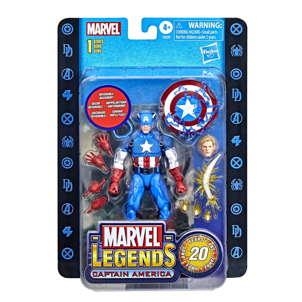 Marvel Legends Series One 20th Anniversary Captain America (Re-Run)