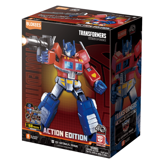 Blokees Transformers Action Edition 01: G1 Optimus Prime