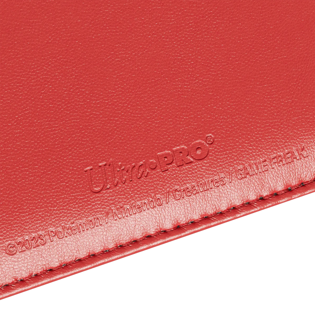 Ultra Pro Pokémon Premium Red 4-Pocket Snap Binder