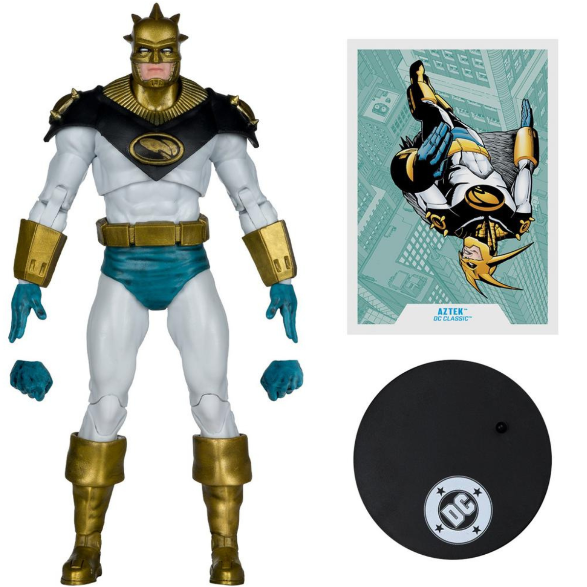 DC Multiverse Red Platinum Aztek (DC Classics)