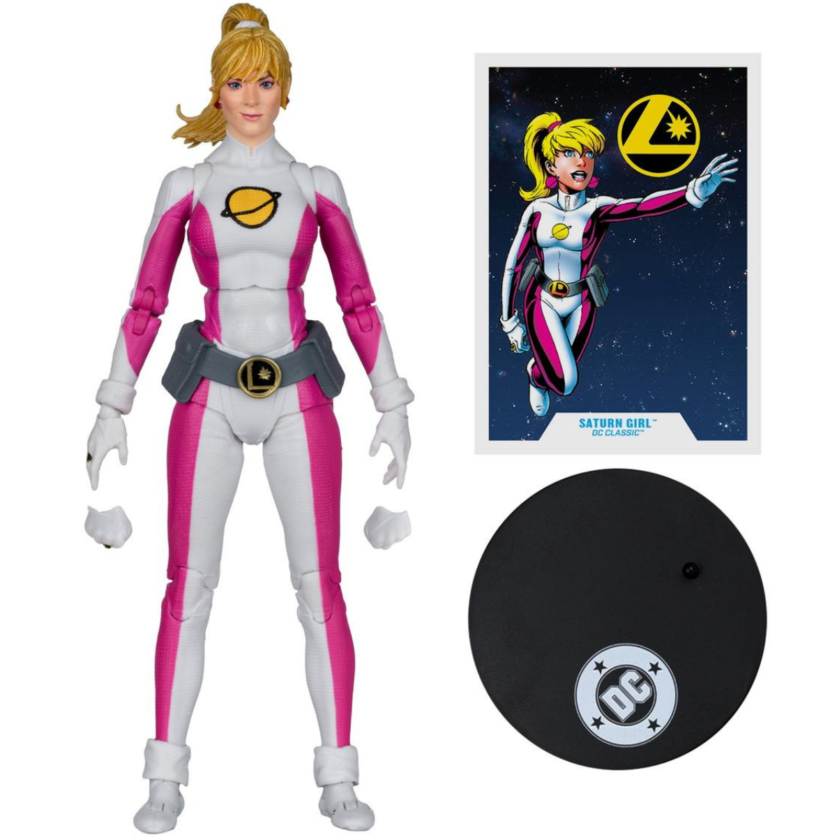 DC Multiverse Red Platinum Saturn Girl