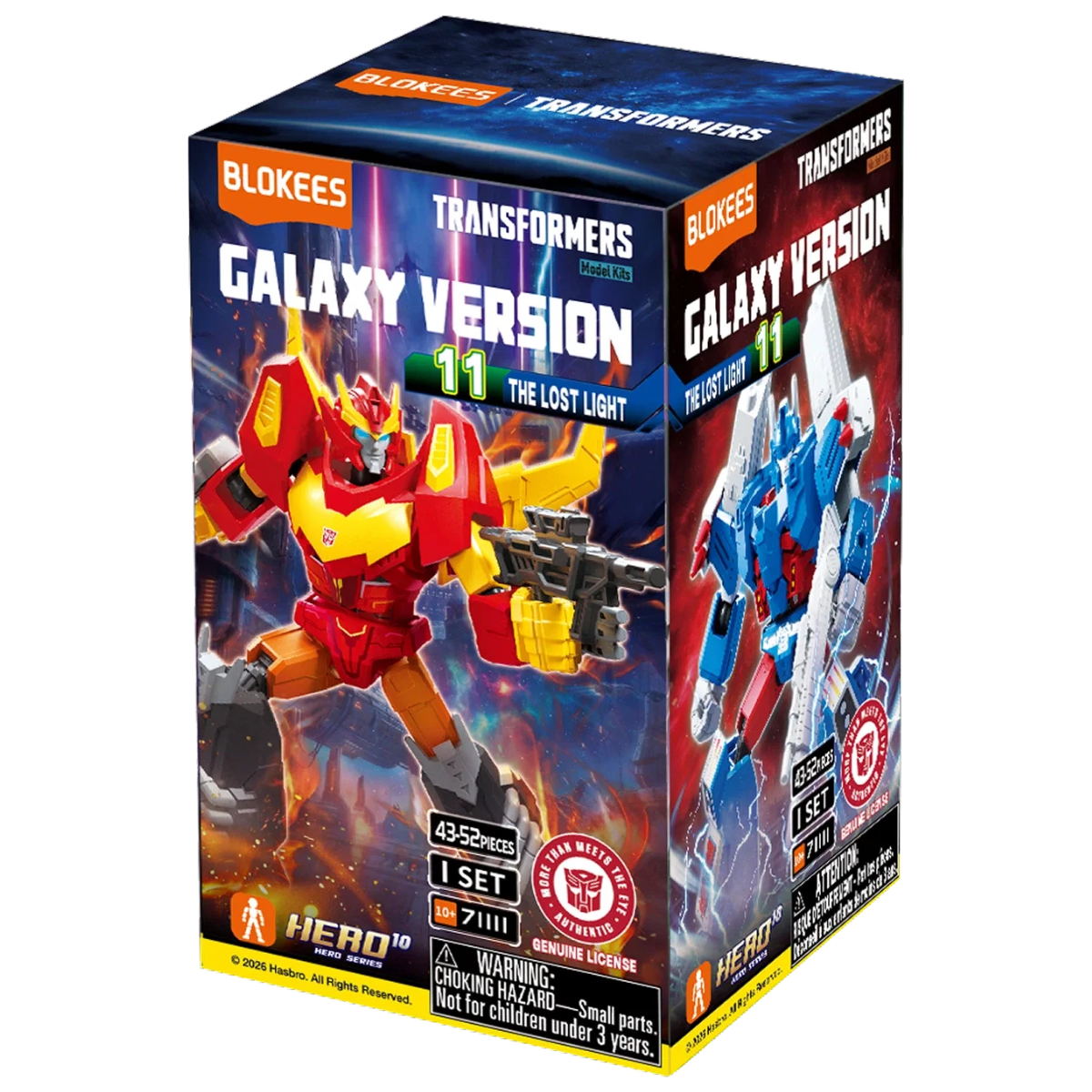 Blokees Transformers Galaxy 11: The Lost Light (Single Random Blind Box)