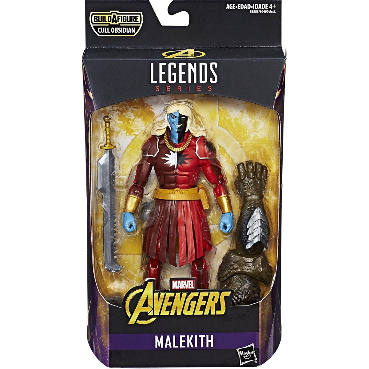 Marvel Legends Malekith (Cull Obsidian BAF) - Pre-Owned / In Box