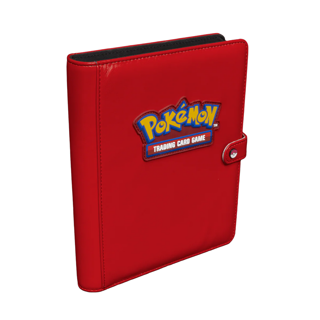 Ultra Pro Pokémon Premium Red 4-Pocket Snap Binder