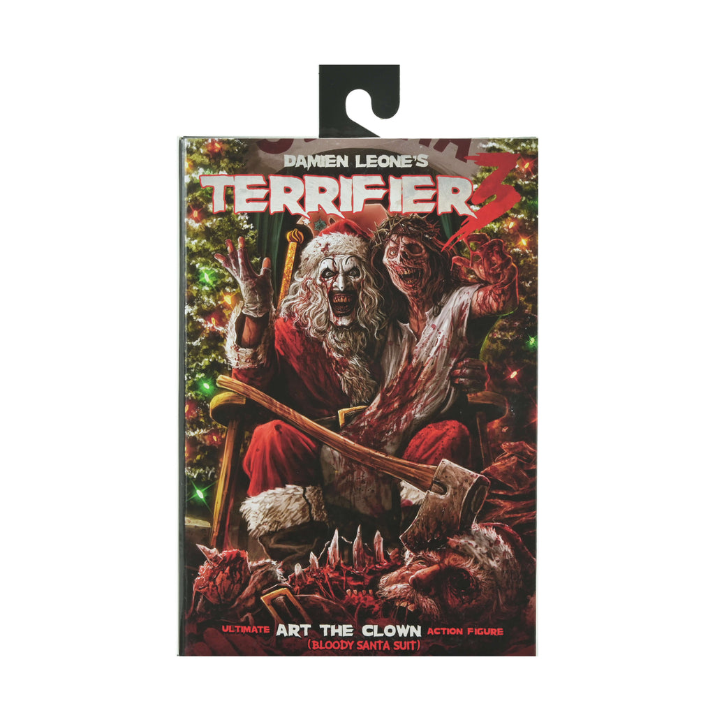 NECA Terrifier 3 Ultimate Santa Suit Art the Clown (Bloody Version)