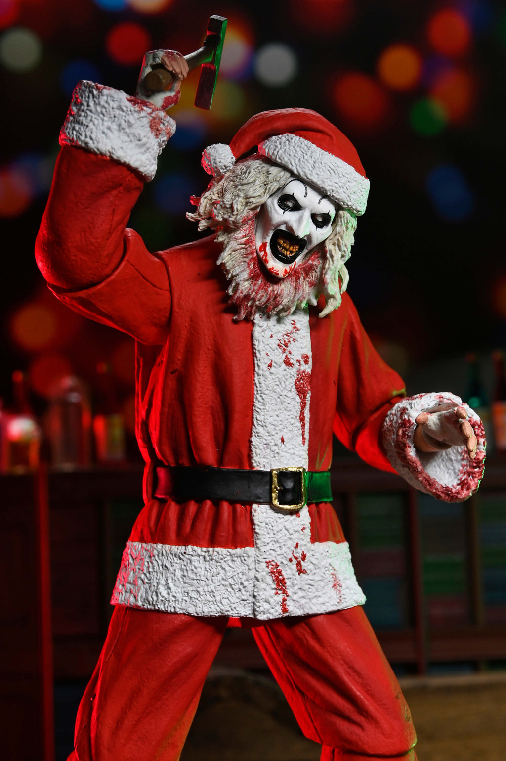 NECA Terrifier 3 Ultimate Santa Suit Art the Clown (Bloody Version)