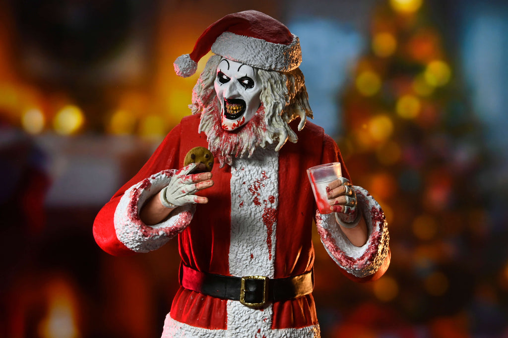 NECA Terrifier 3 Ultimate Santa Suit Art the Clown (Bloody Version)