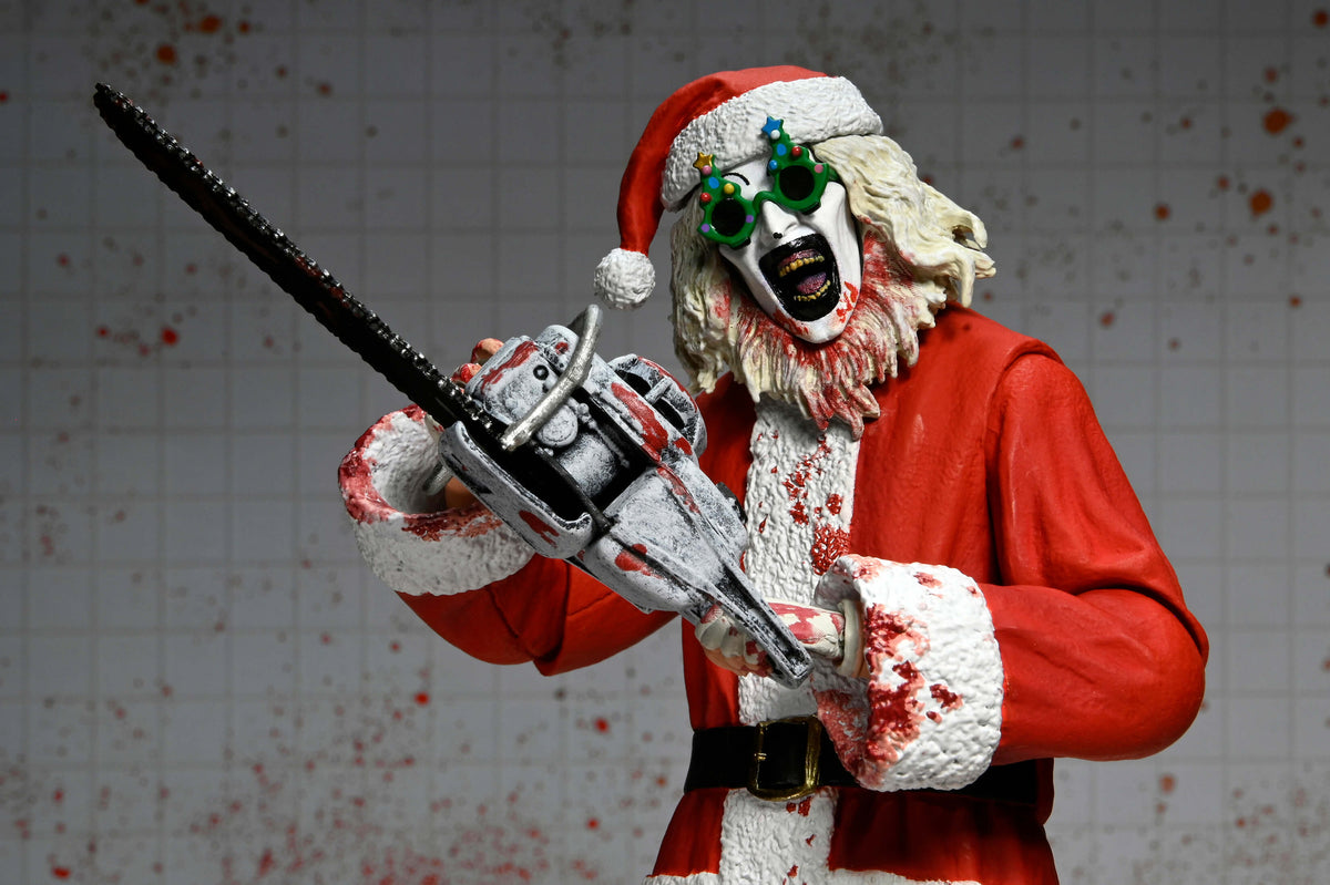 NECA Terrifier 3 Ultimate Santa Suit Art the Clown (Bloody Version)