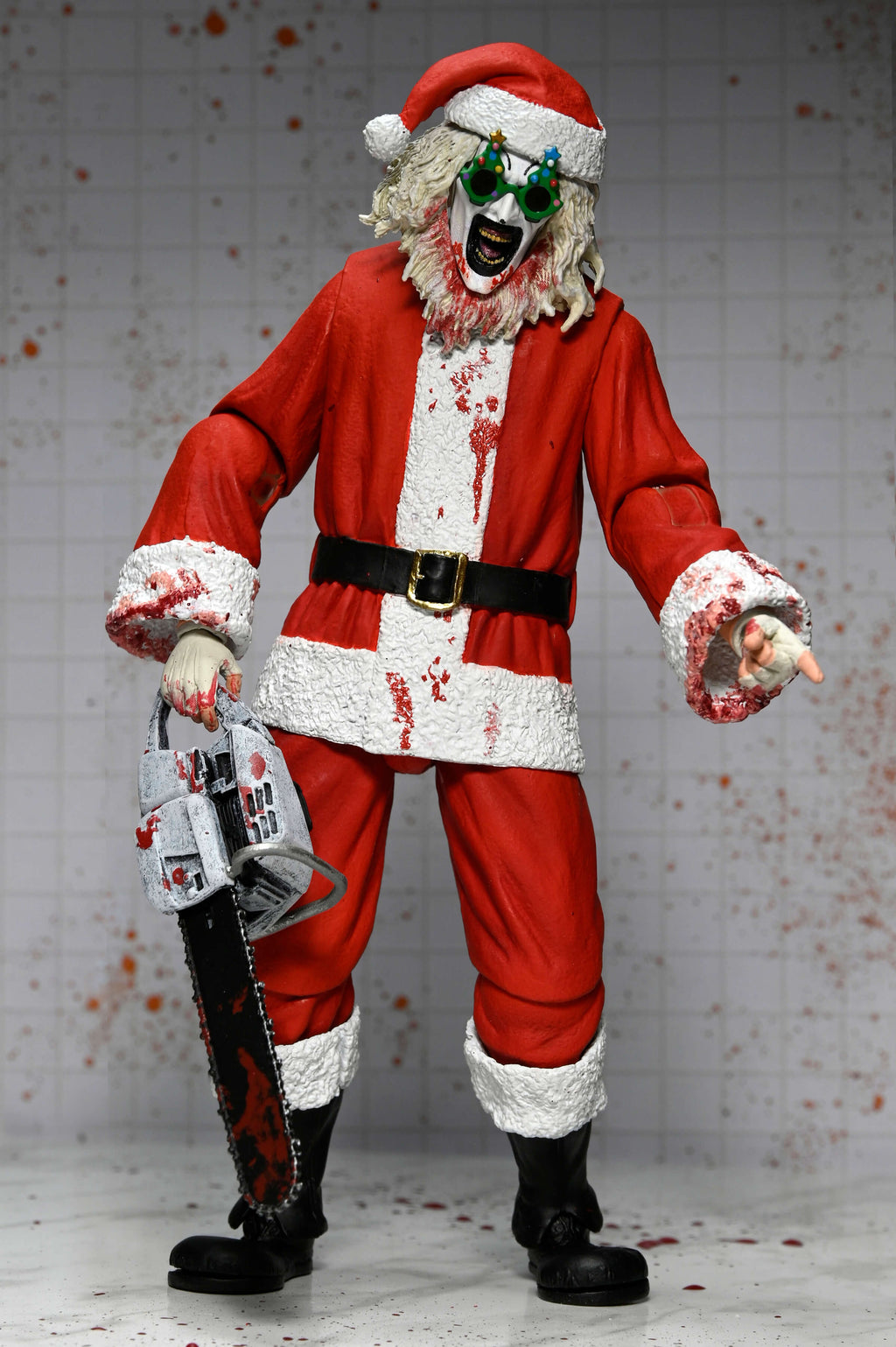 NECA Terrifier 3 Ultimate Santa Suit Art the Clown (Bloody Version)