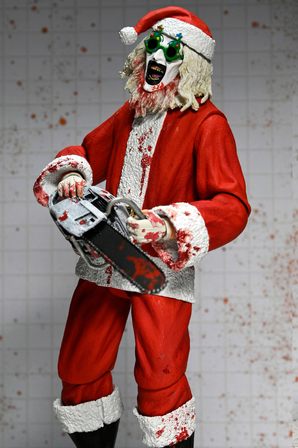 NECA Terrifier 3 Ultimate Santa Suit Art the Clown (Bloody Version)