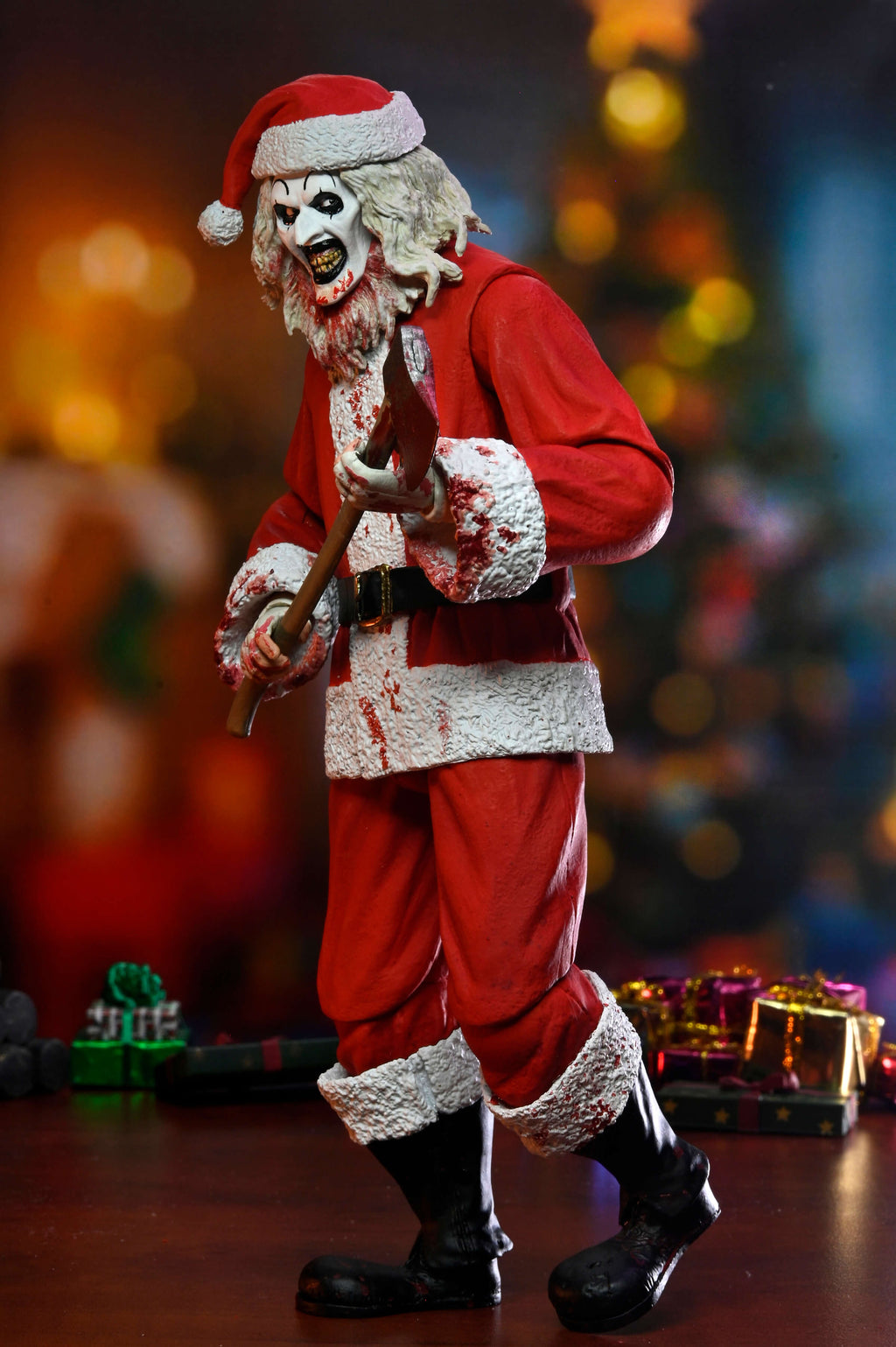 NECA Terrifier 3 Ultimate Santa Suit Art the Clown (Bloody Version)