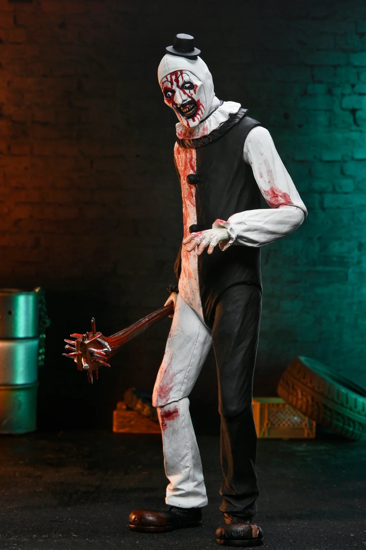 NECA Terrifier 2 Ultimate Art The Clown (Blood Splattered)
