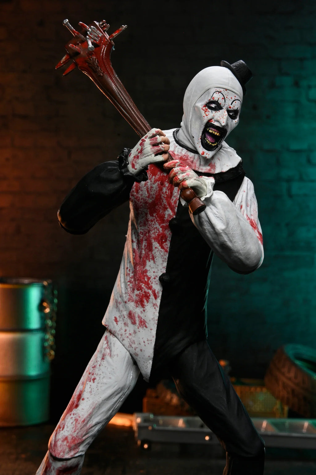 NECA Terrifier 2 Ultimate Art The Clown (Blood Splattered)