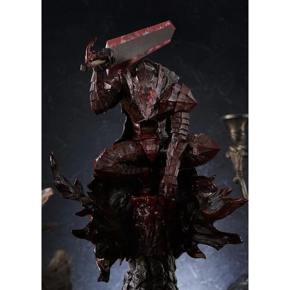 (PRE-ORDER: JUL 2027) Good Smile Berserk POP UP PARADE L Guts (Berserker Armor: Bloody Paint Ver.) Figure