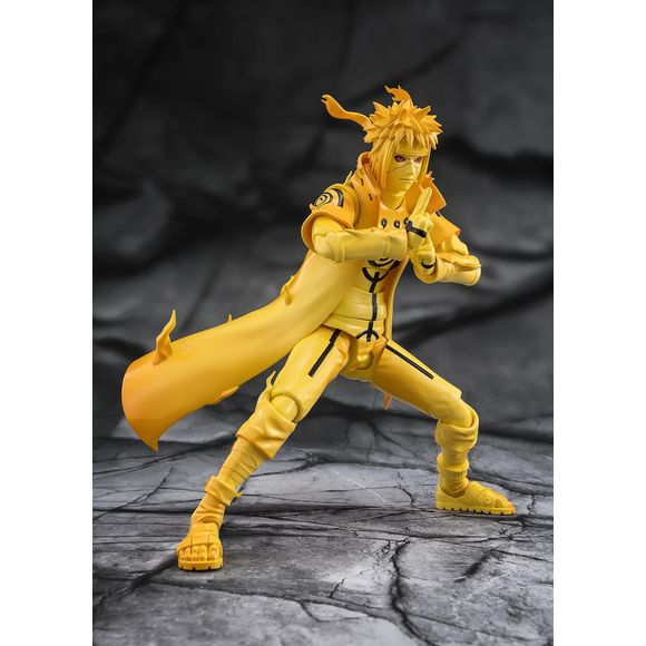 (PRE-ORDER: March 2027) Bandai Tamashii Nations Naruto S.H.Figuarts Minato Namikaze [Kurama Link Mode] Action Figure