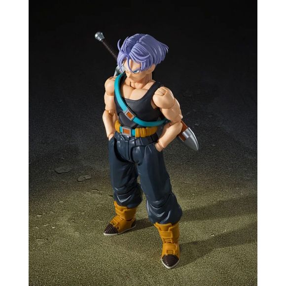 (PRE-ORDER: April 2027) Tamashii Nations S.H.Figuarts Dragon Ball Z Fighters Trunks Limited Edition Base Action Figure