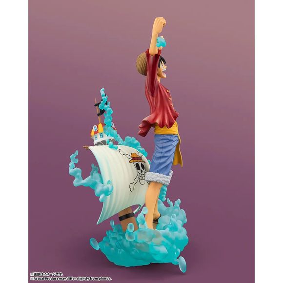 (PRE-ORDER: January 2027) Tamashii Nations Figuarts ZERO STARTune One Piece Monkey D. Luffy Setting Sail for the New World