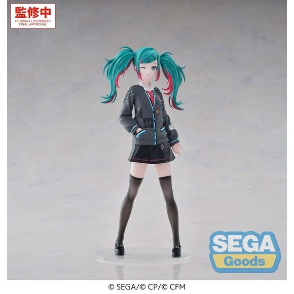 (PRE-ORDER: APR 2027) SEGA Vocaloid XStellar Hatsune Miku Colorful Stage! School Sekai Brand New World Figure