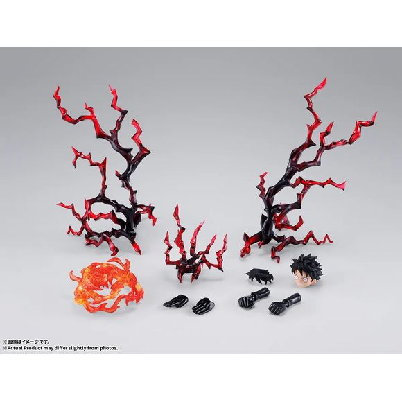 (PRE-ORDER: MAY 2027) Bandai Tamashii Nations One Piece S.H.Figuarts Monkey D. Luffy -Two Years Later- Option Parts Set