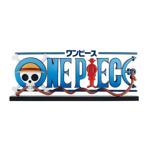 (PRE-ORDER: MAR 2027) Bandai One Piece Ichibansho The Gigant Name (Impact Log) Logo Display