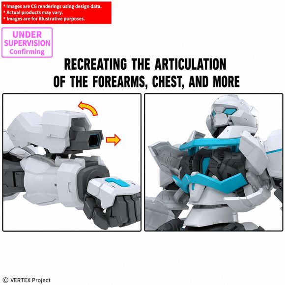 (PRE-ORDER: December 2026) Bandai 30MP 30 Minutes Preference Vertex Force Enia Model Kit