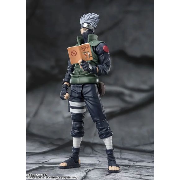 (PRE-ORDER: MAR 2027) Tamashii Nations S.H.Figuarts Naruto Kakashi Hatake -The Famed Sharingan Hero- Action Figure