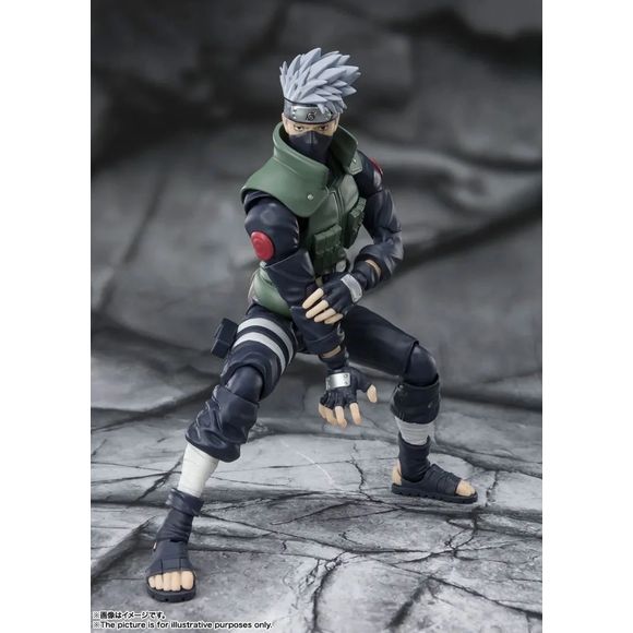 (PRE-ORDER: MAR 2027) Tamashii Nations S.H.Figuarts Naruto Kakashi Hatake -The Famed Sharingan Hero- Action Figure