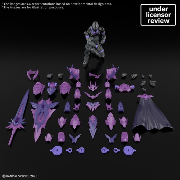 (PRE-ORDER: JAN 2027) Bandai Hobby 30 Minute Fantasy 30MF Darknevil Arch Knight Figure Model Kit